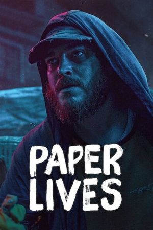 Das Leben ist wie ein Stück Papier poster