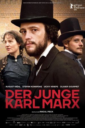 Der junge Karl Marx poster