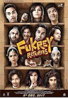 Fukrey Returns poster