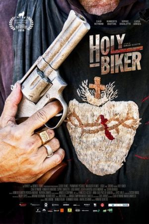 Holy biker poster