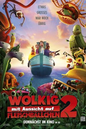 Wolkig mit Aussicht auf Fleischbällchen 2 poster