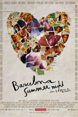 Barcelona - Eine Sommernacht poster