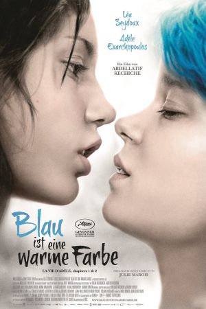 Blau ist eine warme Farbe poster
