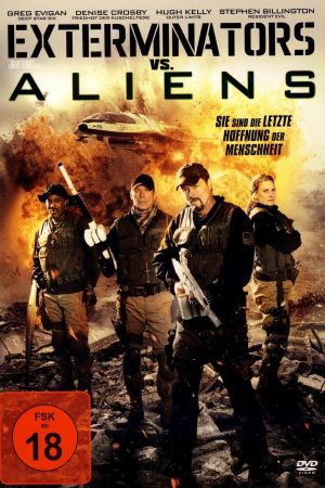 Exterminators vs. Aliens poster