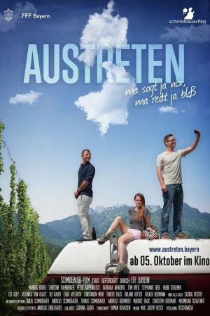 Austreten poster