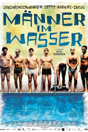 Männer im Wasser poster