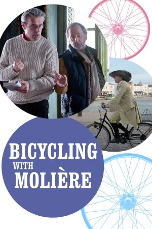 Molière auf dem Fahrrad poster