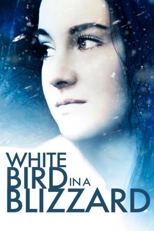 Wie ein weißer Vogel im Schneesturm poster