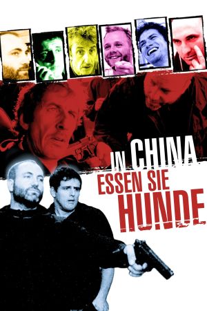 In China essen sie Hunde poster