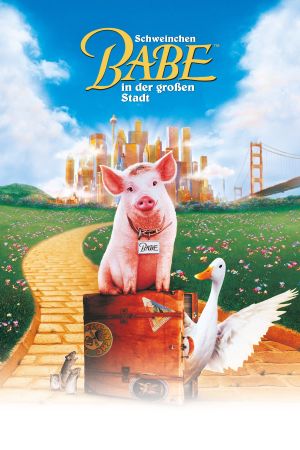 Schweinchen Babe in der großen Stadt poster