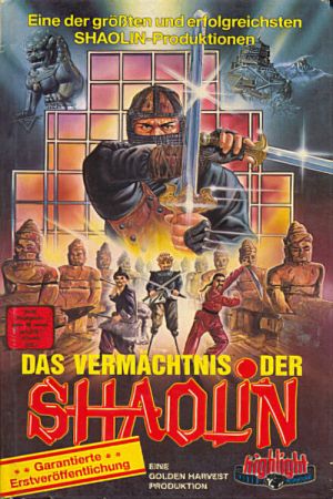 Das Vermächtnis der Shaolin poster