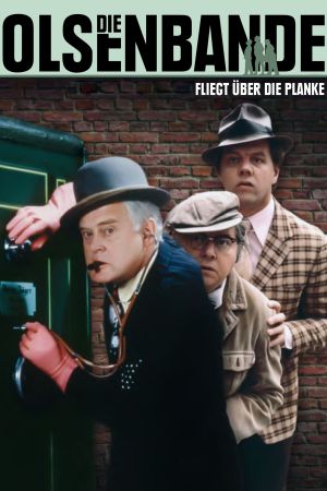Die Olsenbande fliegt über die Planke poster