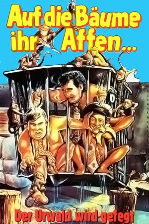 Auf die Bäume, ihr Affen poster