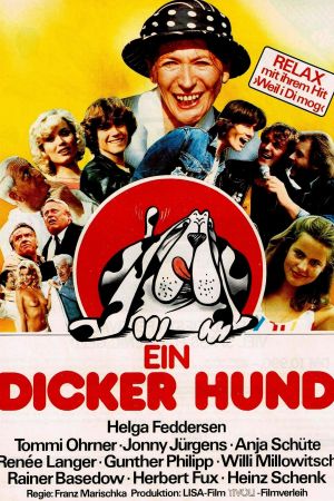 Ein dicker Hund poster