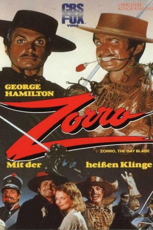 Zorro mit der heißen Klinge poster