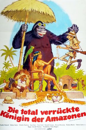 Die total verrückte Königin der Amazonen poster