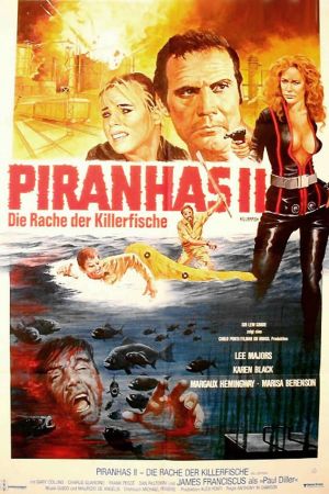 Piranhas II poster