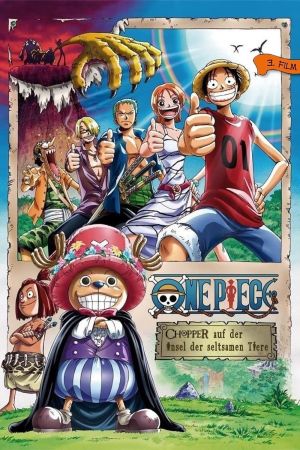 One Piece: Chopper auf der Insel der seltsamen Tiere poster