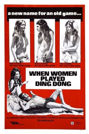 Wenn Frauen Ding Dong spielen poster