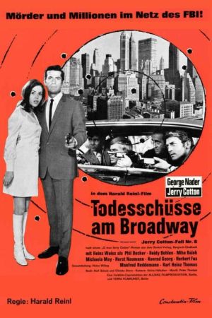 Jerry Cotton - Todesschüsse am Broadway poster
