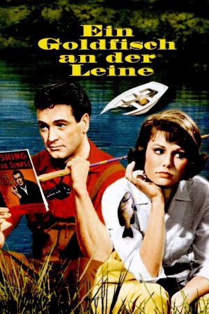 Ein Goldfisch an der Leine poster