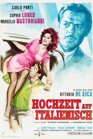 Hochzeit auf italienisch poster