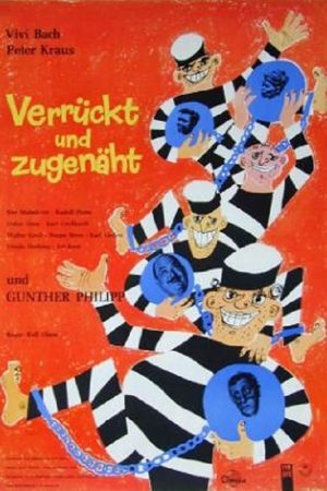 Verrückt und zugenäht poster