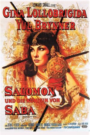 Salomon und die Königin von Saba poster