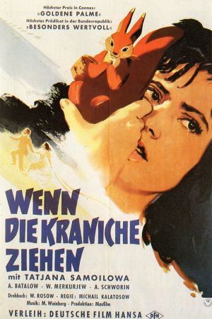 Wenn die Kraniche ziehen poster