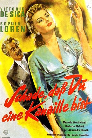 Schade, dass du eine Kanaille bist poster