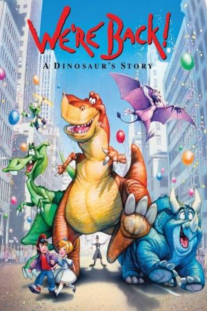 4 Dinos in New York poster