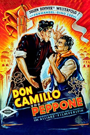 Don Camillo und Peppone poster