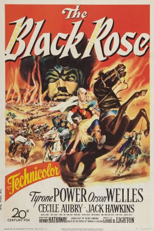 Die schwarze Rose poster