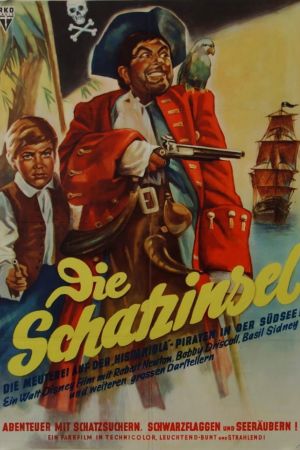 Die Schatzinsel poster