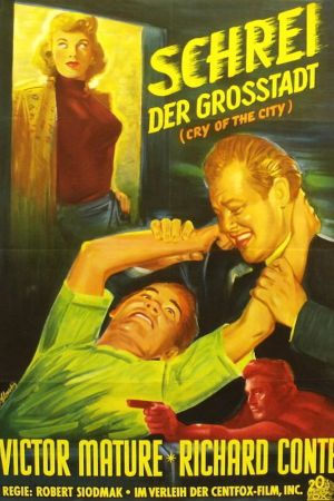 Schrei der Großstadt poster