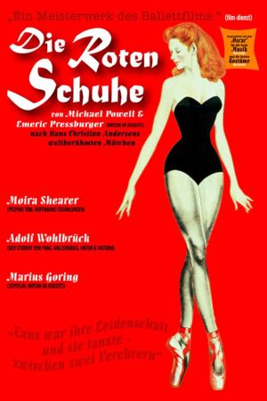 Die roten Schuhe poster