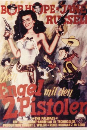 Sein Engel mit den zwei Pistolen poster