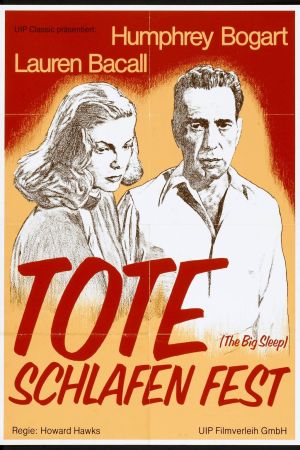 Tote schlafen fest poster