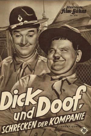 Dick und Doof - Schrecken der Kompanie poster