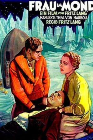 Frau im Mond poster