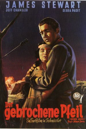 Der gebrochene Pfeil poster