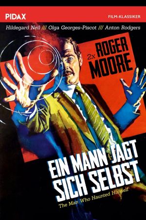 Ein Mann jagt sich selbst poster