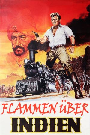 Brennendes Indien poster