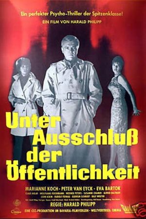 Unter Ausschluß der Öffentlichkeit poster