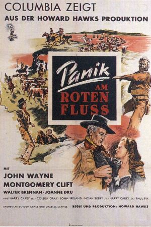 Panik am roten Fluß poster