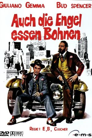 Auch die Engel essen Bohnen poster