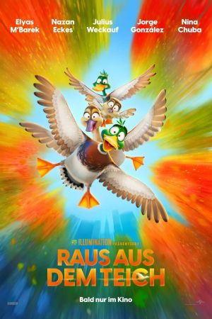 Raus aus dem Teich poster