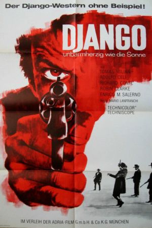Django – Unbarmherzig wie die Sonne poster
