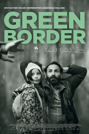 Green Border poster