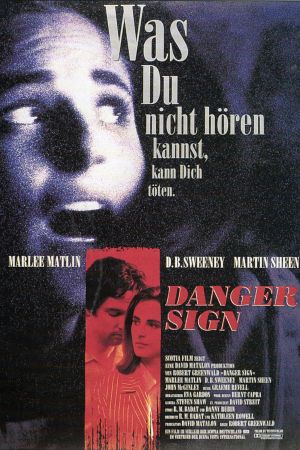 Danger Sign poster